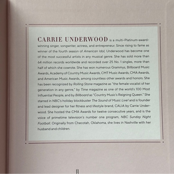 Find Your Path by Carrie Underwood | Health & Wellness | Hardcover Book - Picture 4 of 9